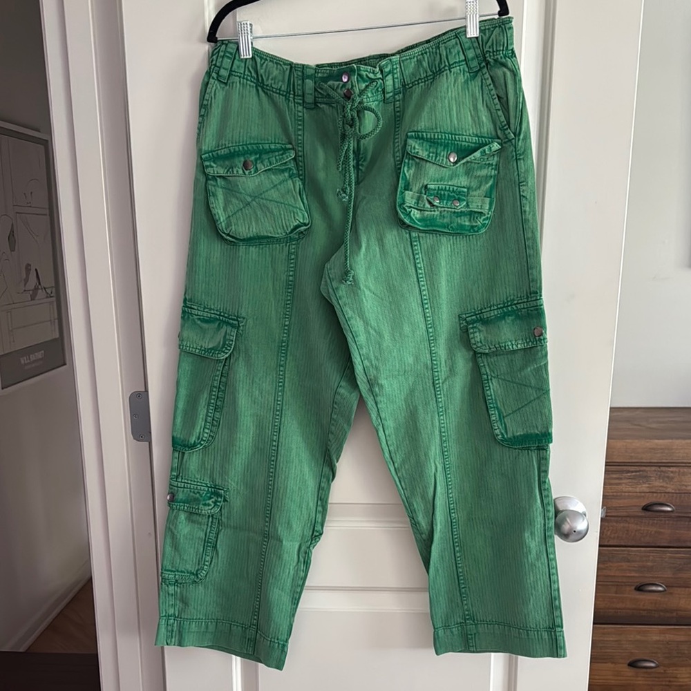 Free People Like New Tahiti Cargo Pants